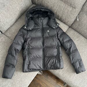 Women’s XS Calvin Klein Jeans Black Puffer Jacket